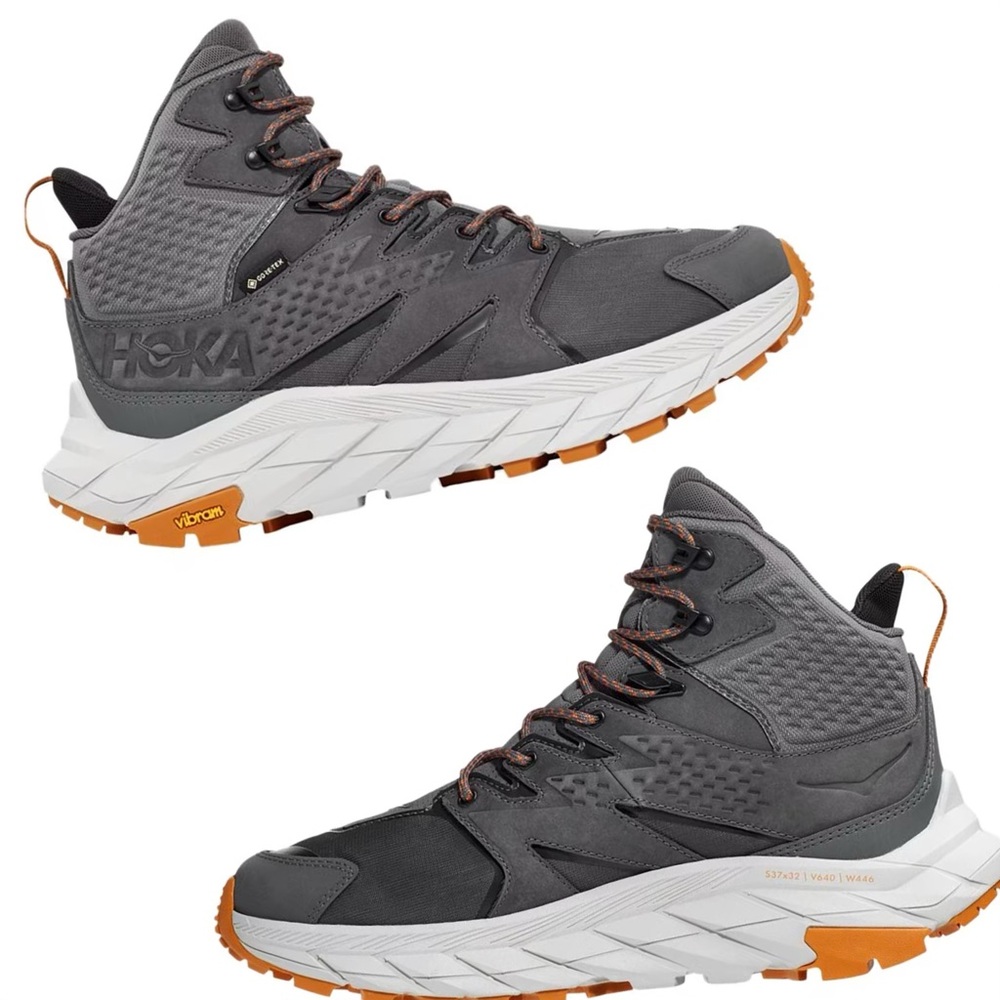 HOKA Anacapa Mid GTX Hiking Boot casual classic outdoor comfy hiking vacation